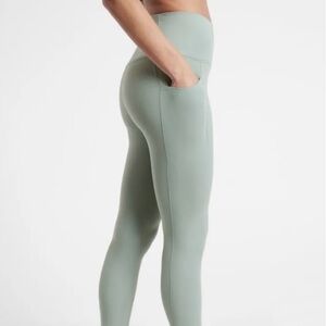 Athleta Leggings Salutation stash pocket II